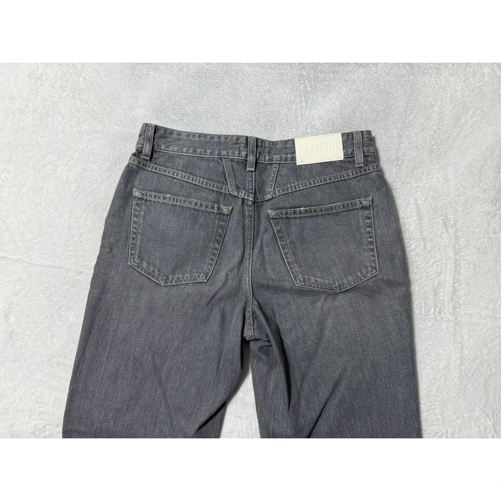 Closed Jeans Women 29 Gray‎ Medium Wash High Rise Relaxed Italian 29x27